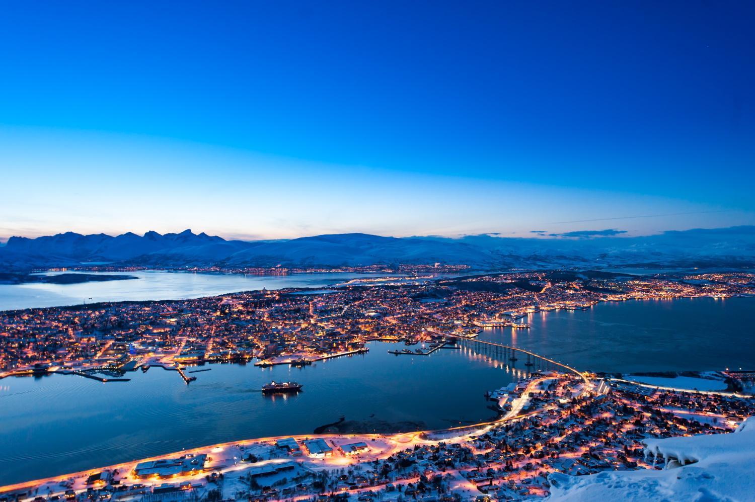 Leilighet Med Fantastisk Utsikt. Tromso Luaran gambar